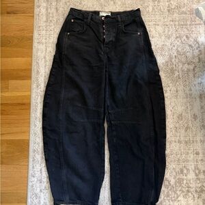 Free People Barrel Jeans
